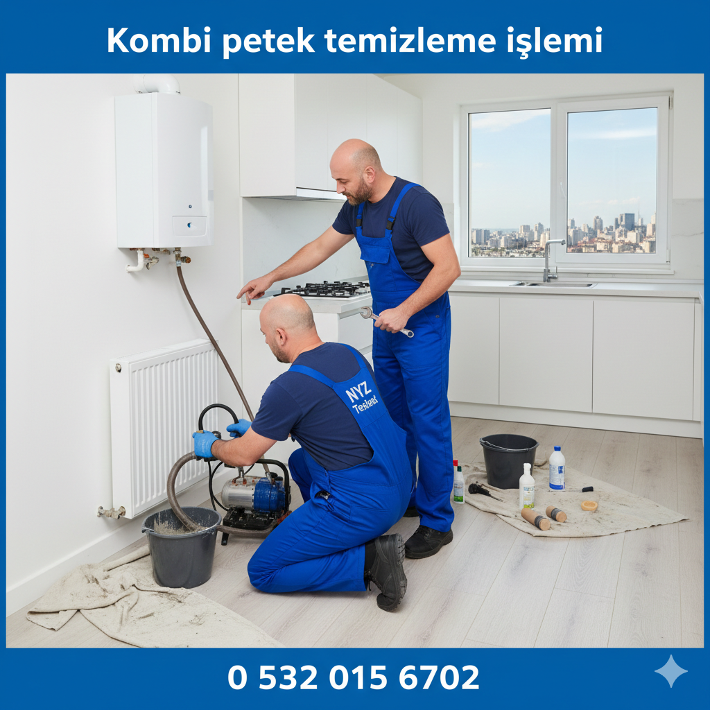 Kombi Petek Temizleme İşlemi