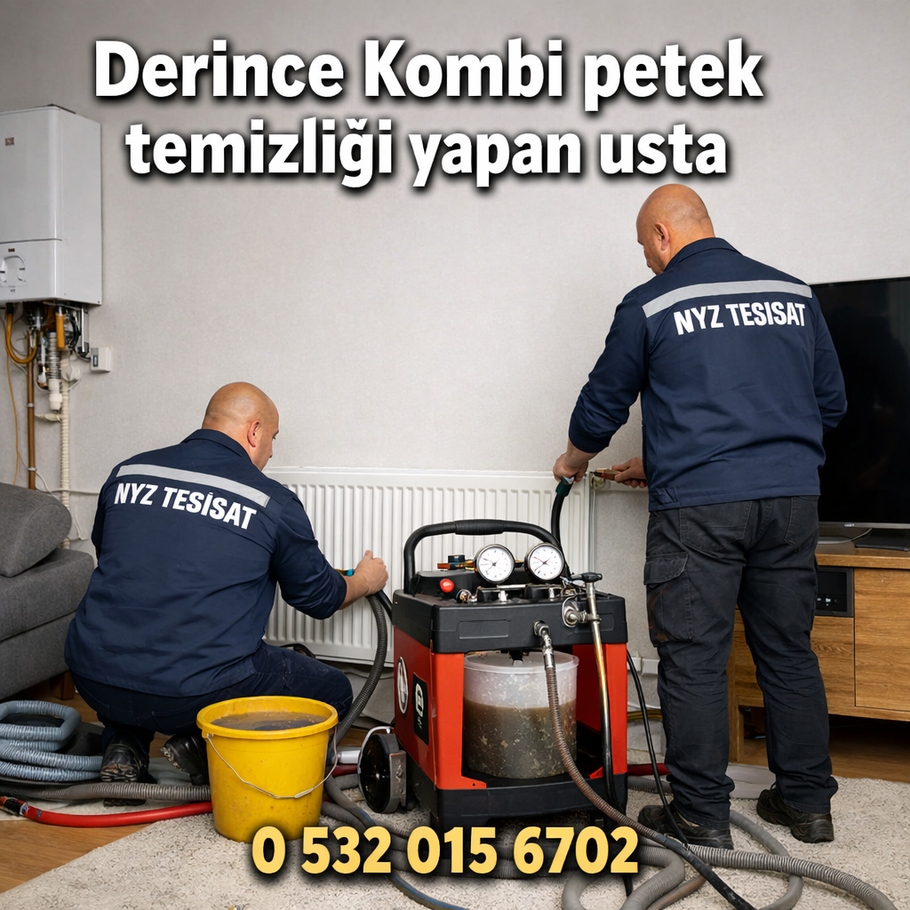 Derince Kombi Petek Temizliği Yapan Usta