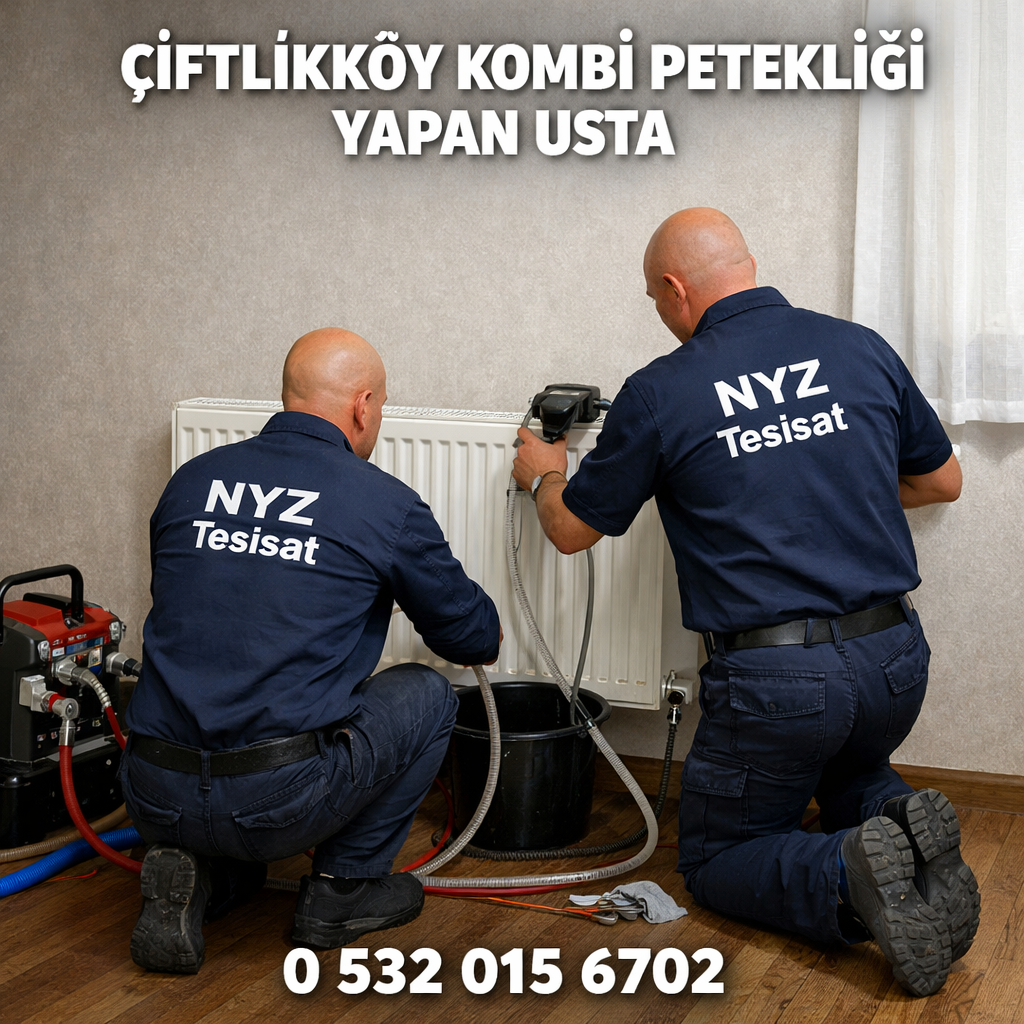 Çiftlikköy Kombi Petek Temizliği Yapan Usta