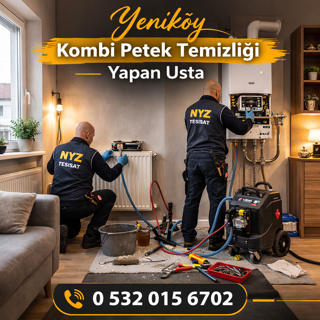 Yeniköy Kombi Petek Temizliği Yapan Usta